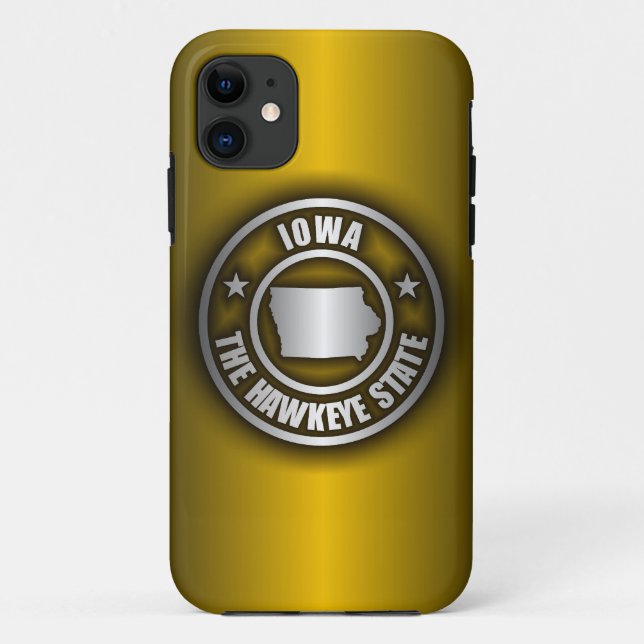 "Iowa Steel" iPhone 5 Cases (G) (Back)