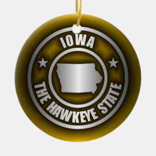 "Iowa Steel" Ornaments (G)