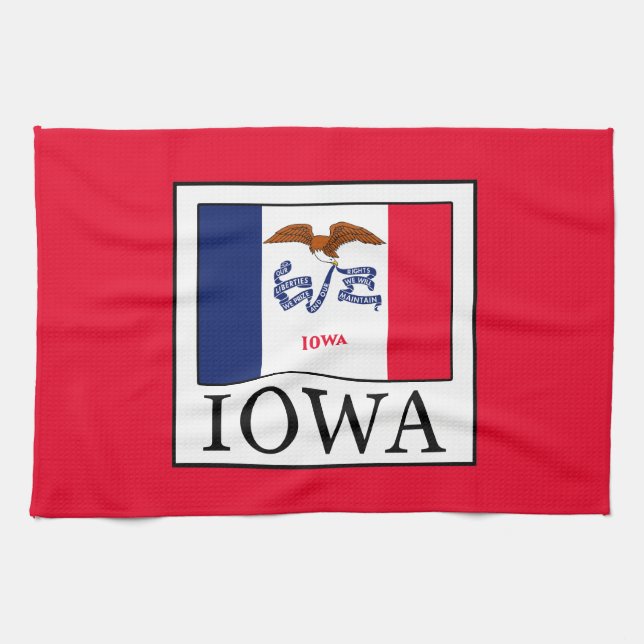 Iowa Tea Towel (Horizontal)