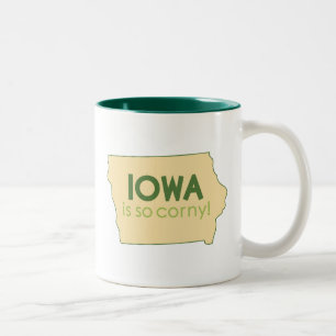 Iowa Two-Tone Coffee Mug