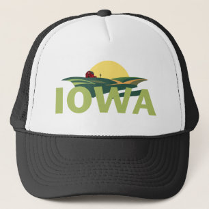 Iowa United States of America Trucker Hat