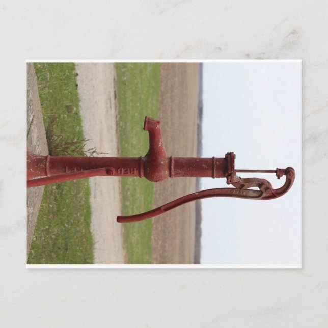 Iowa water well postcard (Front)