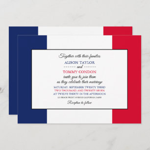 Iowan Flag, Flag of Iowa Wedding Invitation