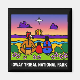 Ioway Tribal National Park Magnet