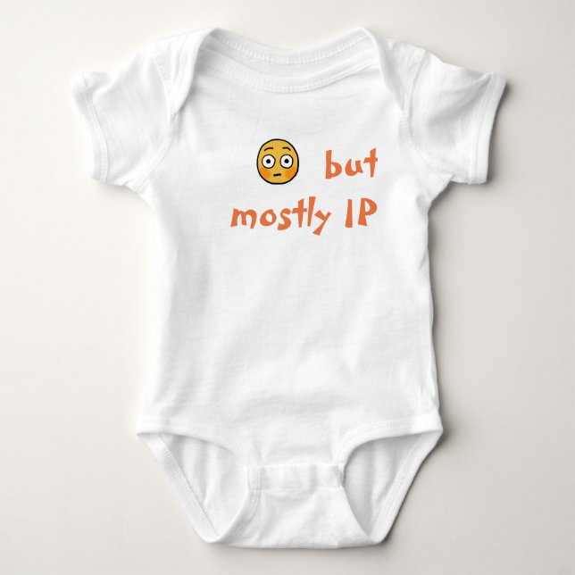 IP (i pee) Baby Bodysuit (Front)