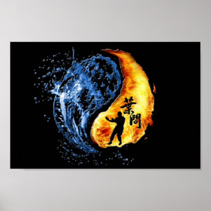 Ip Man Wing Chun ( Yin Yang) Poster