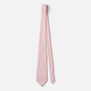 IPA tie - pink and white