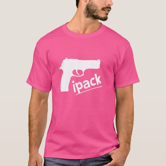 ipack Pro-Gun Rights Quote Second Amendment Firear T-Shirt (Front)