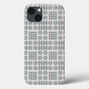 iPad Case-Mate Case: Grey, Welsh Tapestry Pattern iPhone 13 Case
