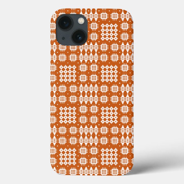 iPad Case-Mate Case: Welsh Tapestry Pattern, Red iPhone Case (Back)
