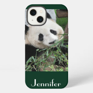 iPad Mini Retina Case Giant Panda Green Background