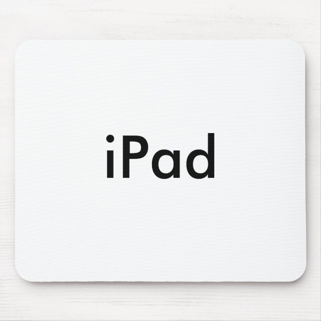 iPad Mouse Mat (Front)