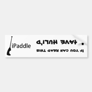 iPaddle Bumper Sticker