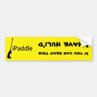 iPaddle Huli Bumper Sticker