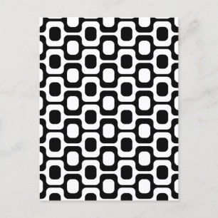 Ipanema Beach - Black and white Holiday Postcard