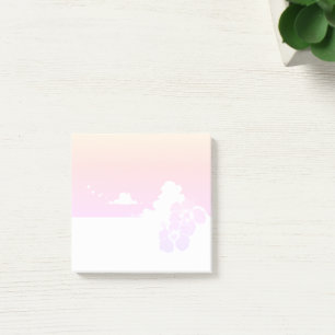 Ipanema Beach Hibiscus Sky Post-it Notes