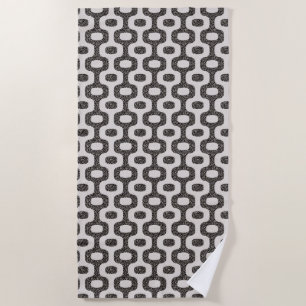 Ipanema Beach Rio de Janeiro Portuguese Tile Towel