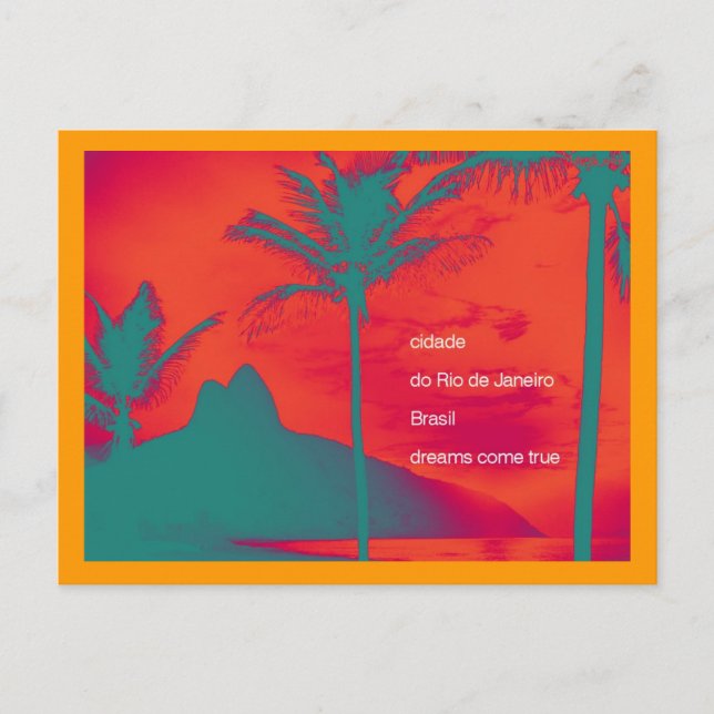 Ipanema, Brazil Postcard (Front)