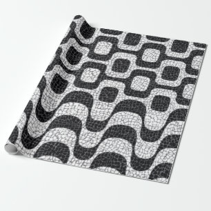 Ipanema / Copacabana Boardwalk Wrapping Paper