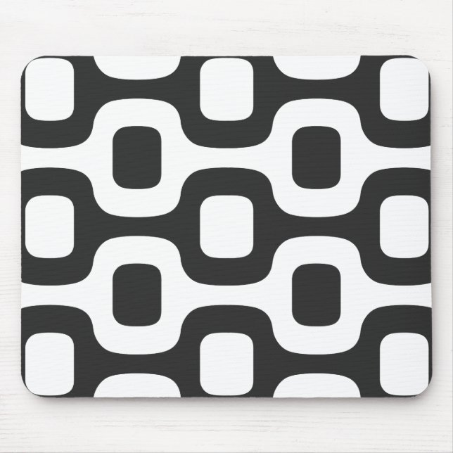 Ipanema & Leblon's Sidewalk, Rio de Janeiro Brazil Mouse Mat (Front)