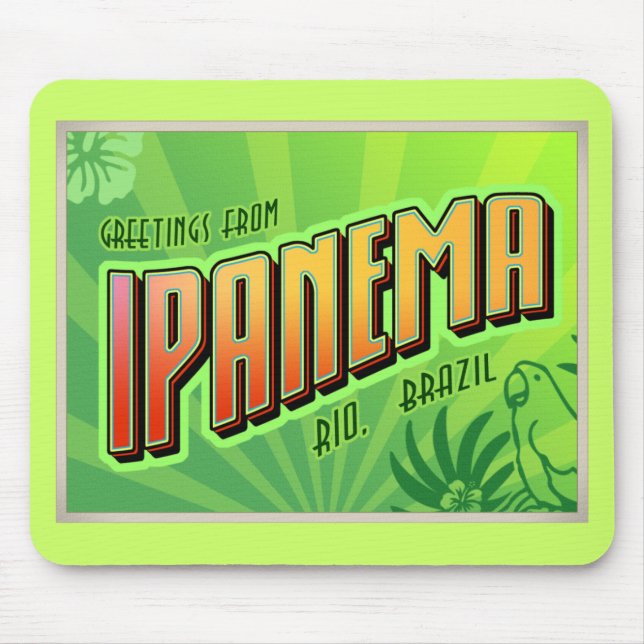 IPANEMA MOUSE MAT (Front)