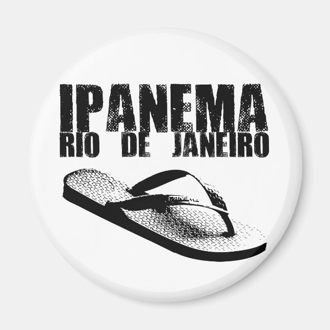 Ipanema, Rio de Janeiro Magnet (Front)