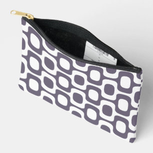 Ipanema Sidewalk Pattern, Beach Pattern, Brazil Accessory Pouch