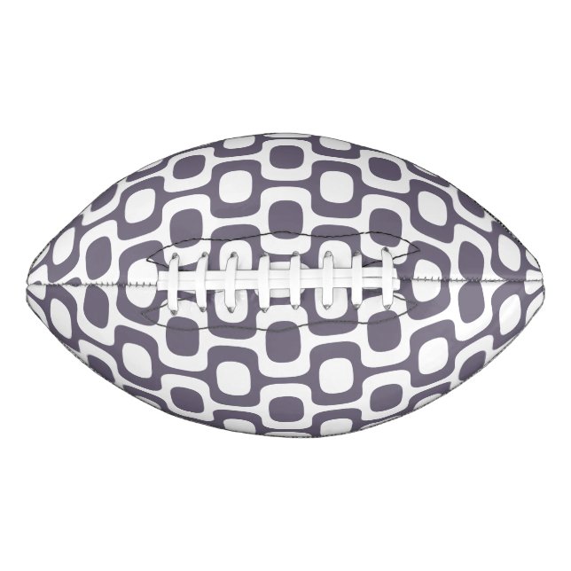 Ipanema Sidewalk Pattern, Beach Pattern, Brazil American Football (Front)