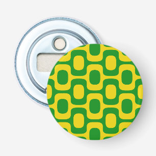 Ipanema Sidewalk Pattern, Beach Pattern, Brazil Bottle Opener