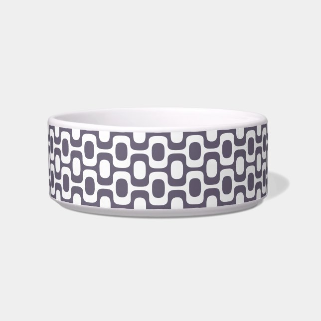 Ipanema Sidewalk Pattern, Beach Pattern, Brazil Bowl (Front)