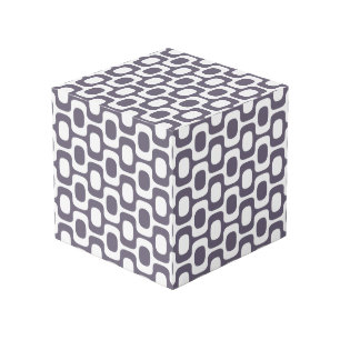 Ipanema Sidewalk Pattern, Beach Pattern, Brazil Cube
