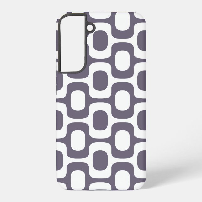 Ipanema Sidewalk Pattern, Beach Pattern, Brazil Samsung Galaxy S22+ Case (Back)