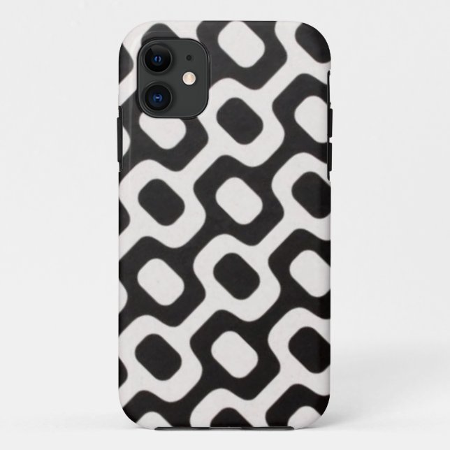 Ipanema sidewalk Rio Brasil Case-Mate iPhone Case (Back)