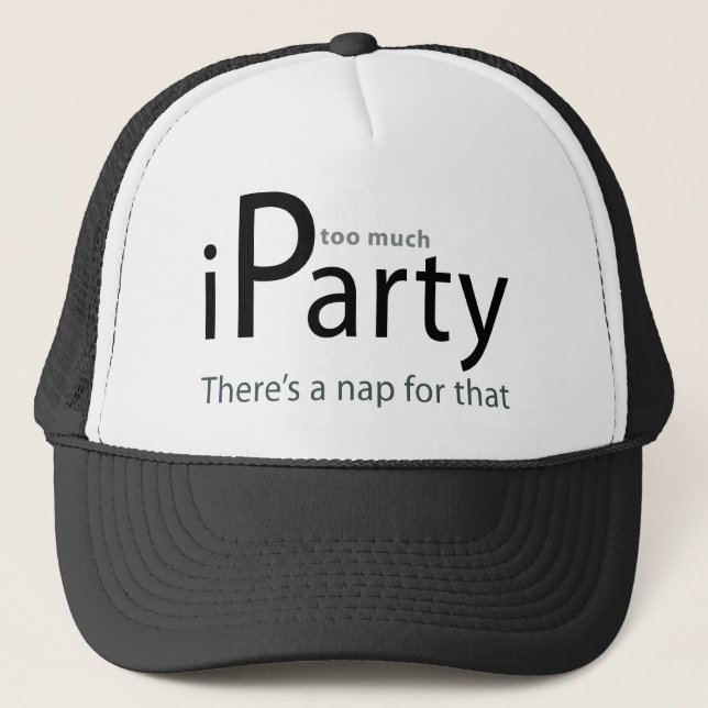 iParty Trucker Hat Original (Front)