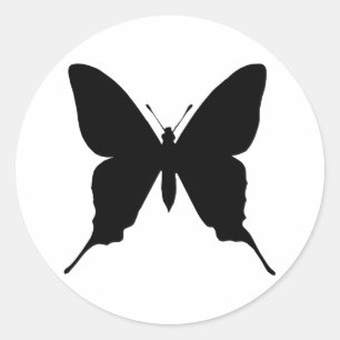 Iphiclides podalirius classic round sticker