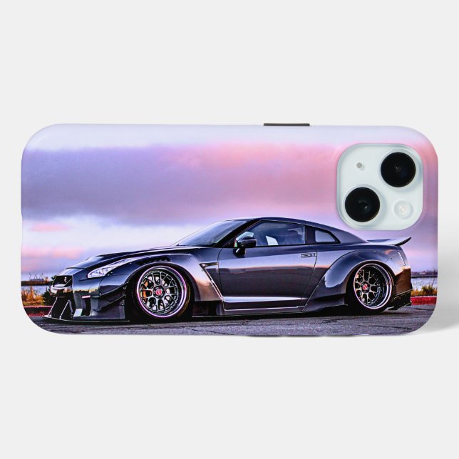 iphone15 roadside on horizon sports car case mate  (Back (Horizontal))