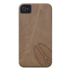 iPhone4 Masculine Deer FootPrint Leather Look