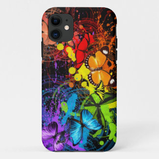 iPhone5 Butterfly Splatter iPhone 11 Case