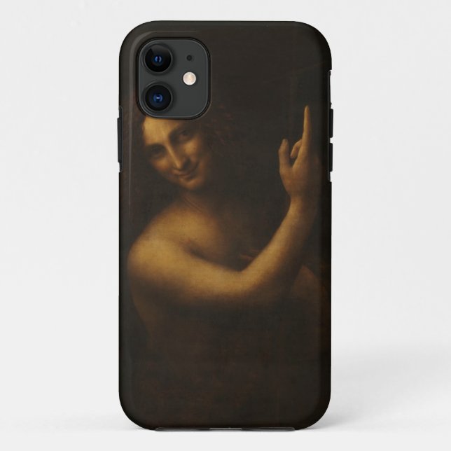 iPhone5 case Leonardo da Vinci John the Baptist (Back)