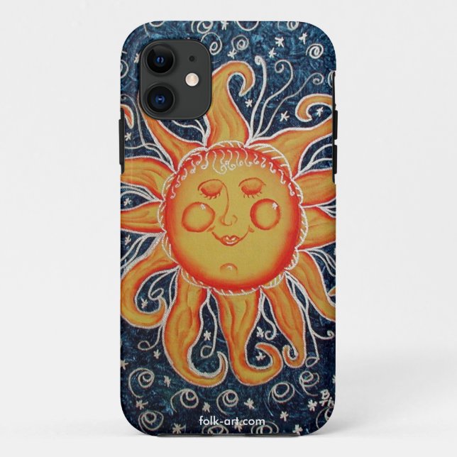 iPhone5 case Sun (Back)