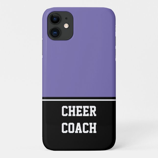 iPhone 11 Case-Cheer Coach Case-Mate iPhone Case (Back)