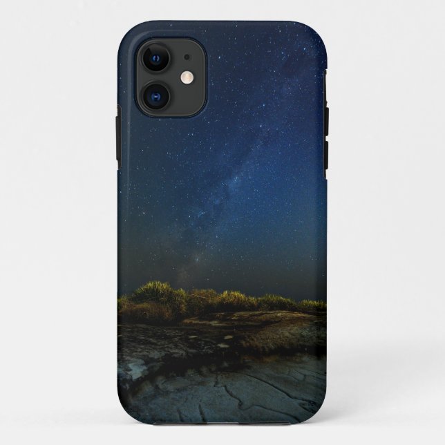 iPhone 11 Cases with A Starry Night Sky (Back)