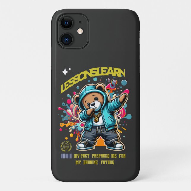 IPHONE 11 DABBING FUTURE LESSONS LEARN CASE (Back)