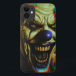 iPhone 11 phone case with creepy scary clown<br><div class="desc">iPhone 11 creepy clown themed phone case</div>