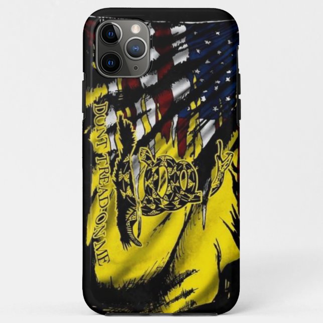 iPhone 11 Pro Max Gadsden Case (Back)