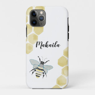 Iphone 11 Pro Zen Doodle Bee Case
