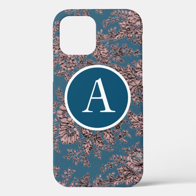 iPhone 12 CASE ANTIQUE LACE PATTERN CASE MATE (Back)