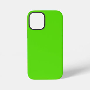 iPhone 12 Mini Case Neon Green Glossy