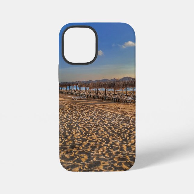 iPhone 12 Mini Tough Funda, Brillante "Morning" iPhone Case (Back)