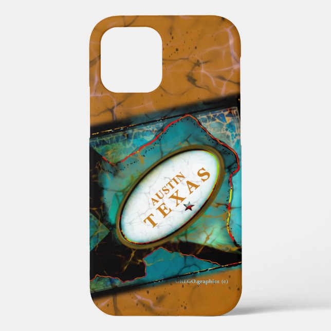 iPhone 12 Pro - a Longhorn case for Austin, TX (Back)